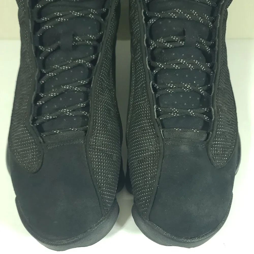 Nike Air Jordan Retro 13 Black Cat 414571-011 Mens Size 12 Black Anthracite